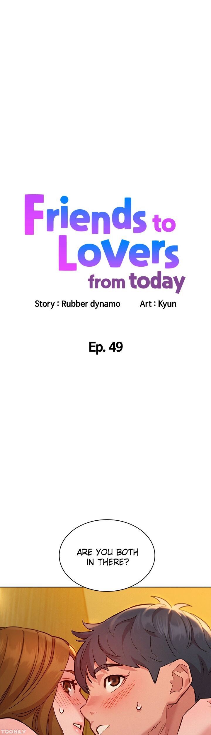 Friends to Lovers from Today Manhwa - Chapter 49 Page 0