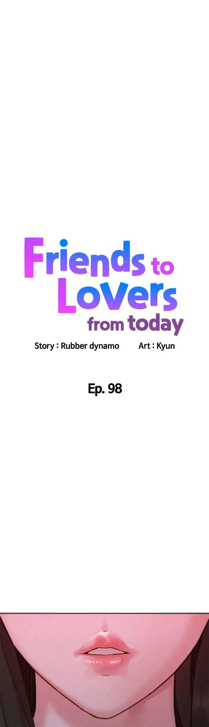 Friends to Lovers from Today Manhwa - Chapter 98 Page 0
