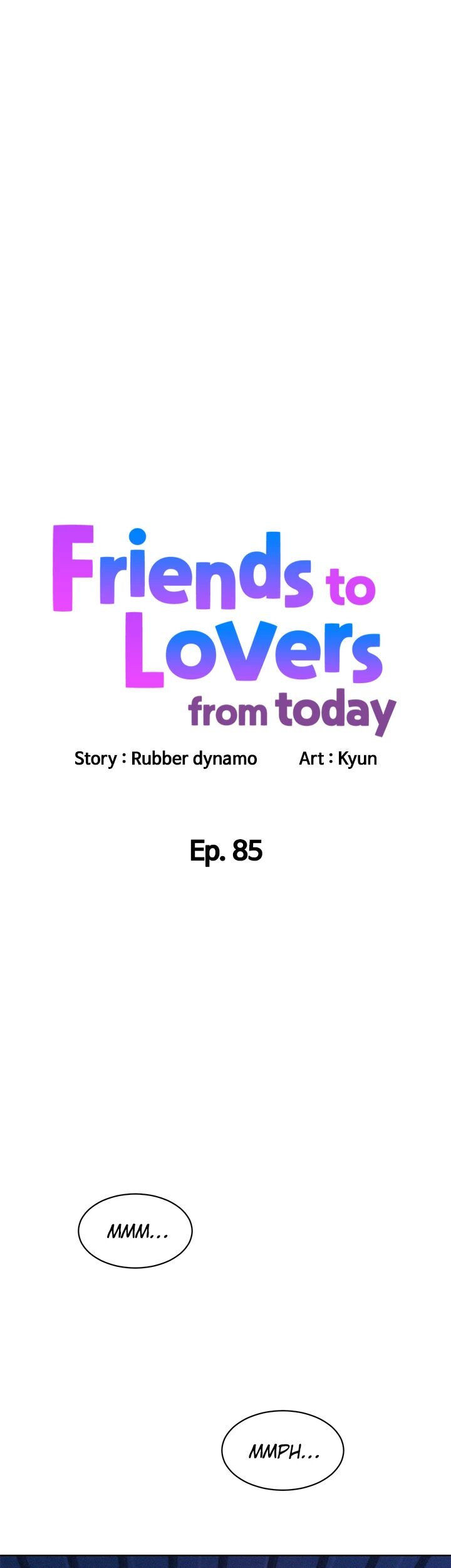 Friends to Lovers from Today Manhwa - Chapter 85 Page 3