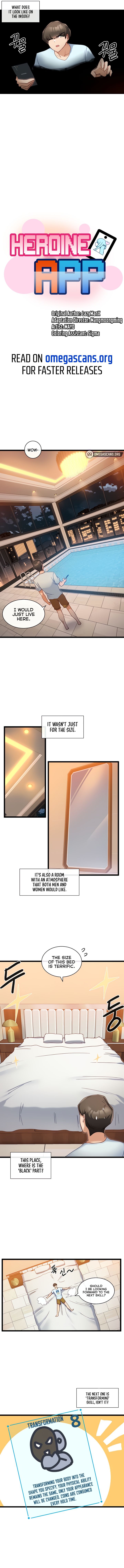 Heroine App Manhwa - Chapter 7 Page 7