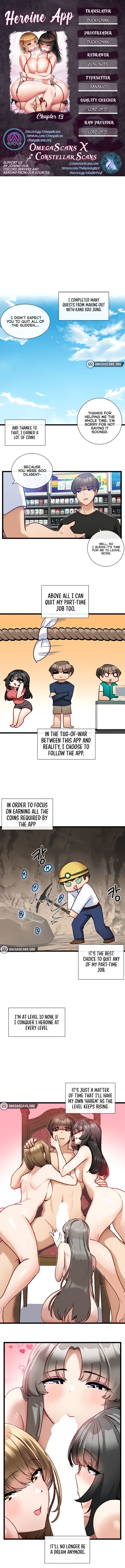 Heroine App Manhwa - Chapter 13 Page 0