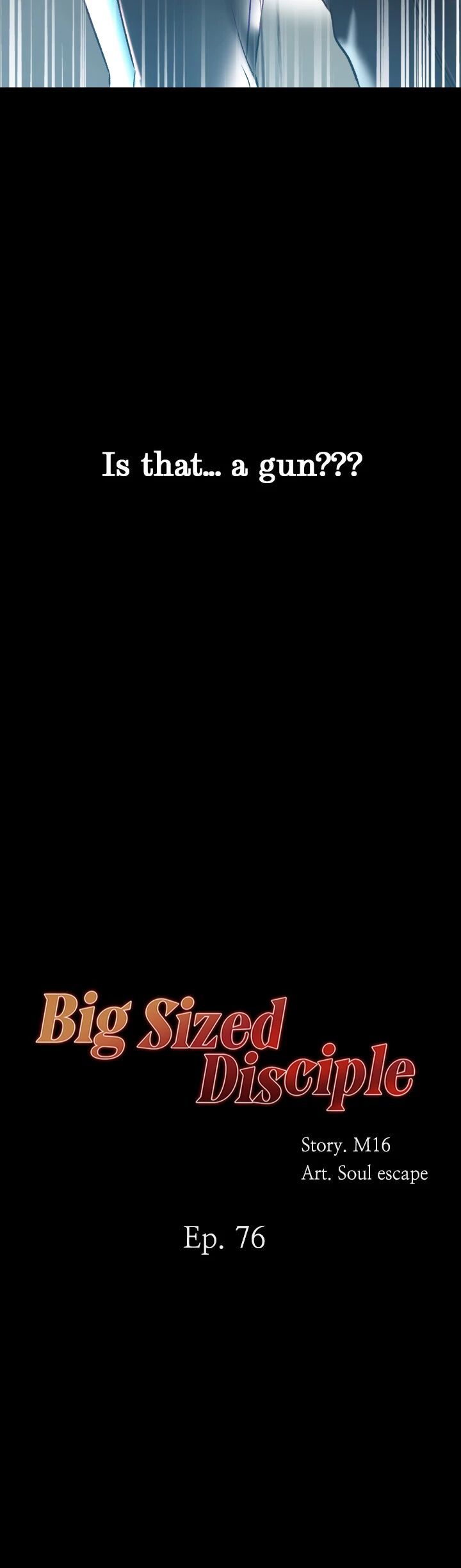 Big Sized Disciple Manhwa - Chapter 76 Page 3