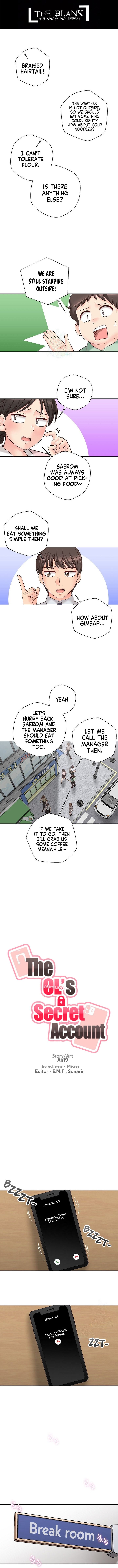 The OL's Secret Account Manhwa - Chapter 12 Page 0