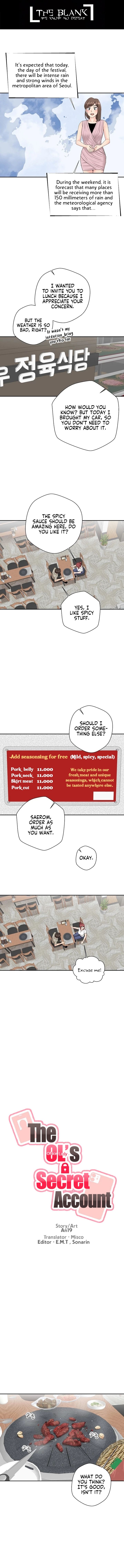 The OL's Secret Account Manhwa - Chapter 6 Page 0