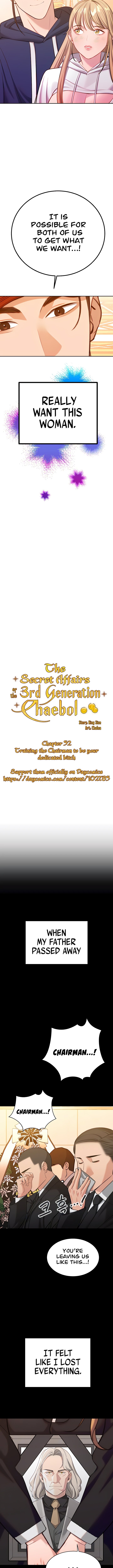 The Secret Affairs Of The 3rd Generation Chaebol Manhwa - Chapter 52 Page 1