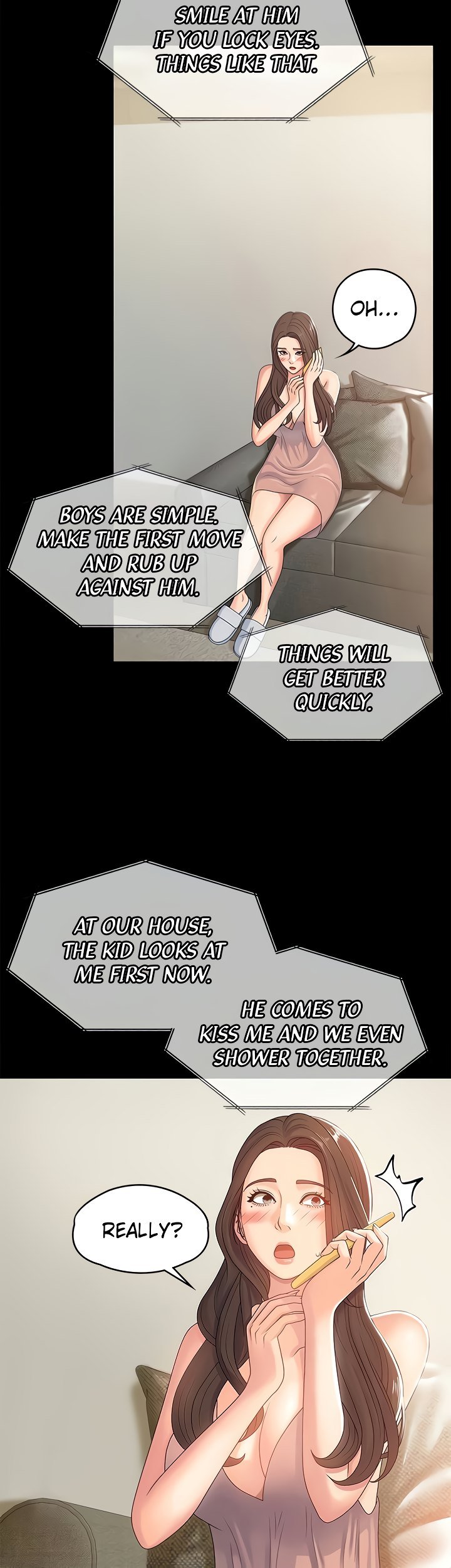My Aunt in Puberty Manhwa - Chapter 4 Page 10
