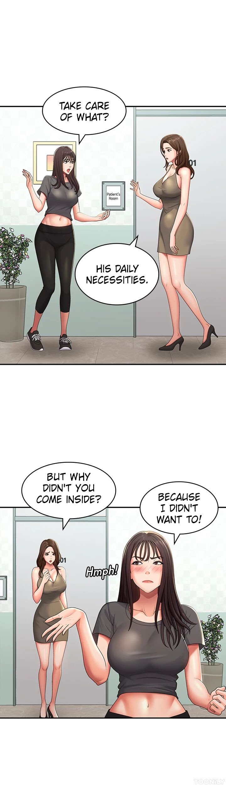 My Aunt in Puberty Manhwa - Chapter 56 Page 7