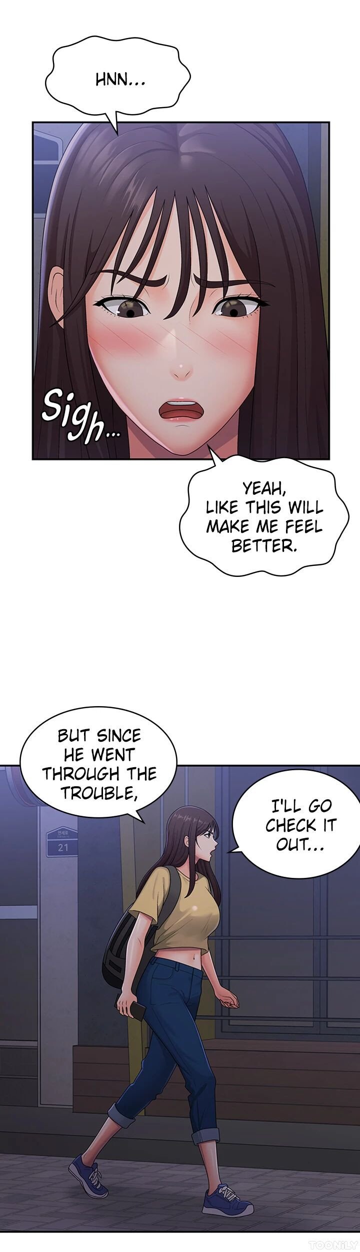 My Aunt in Puberty Manhwa - Chapter 52 Page 1