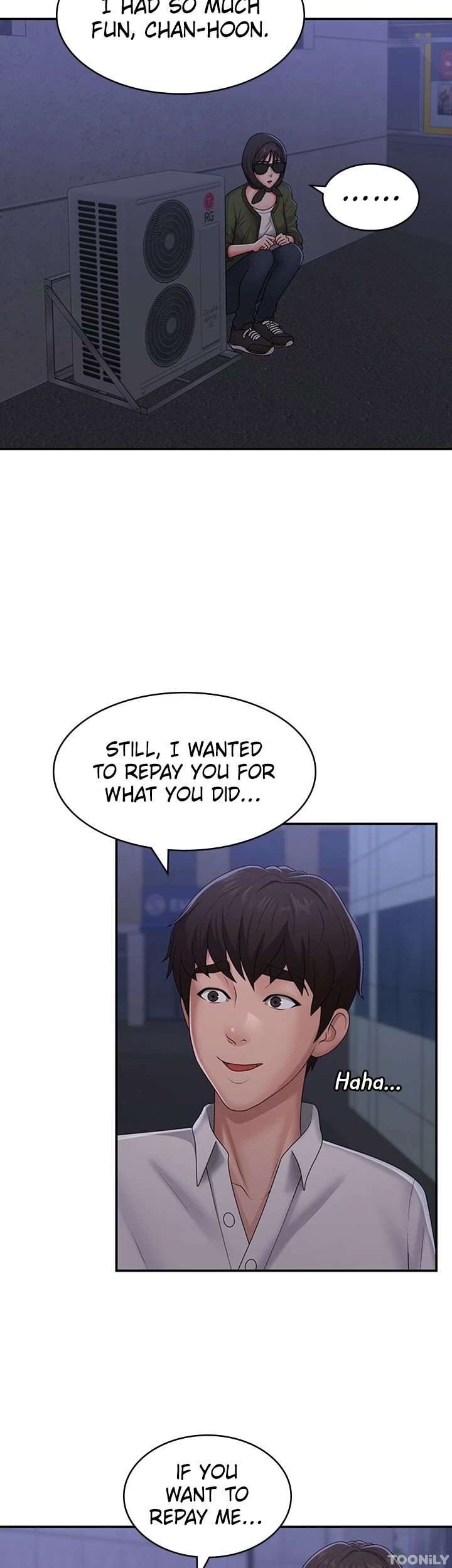 My Aunt in Puberty Manhwa - Chapter 58 Page 1