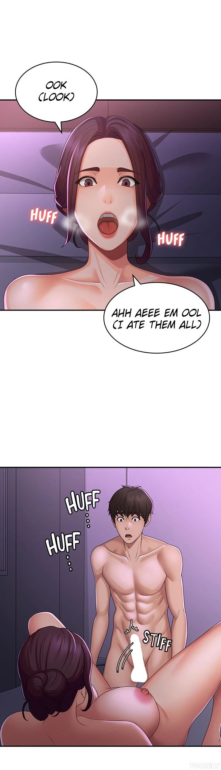 My Aunt in Puberty Manhwa - Chapter 61 Page 24