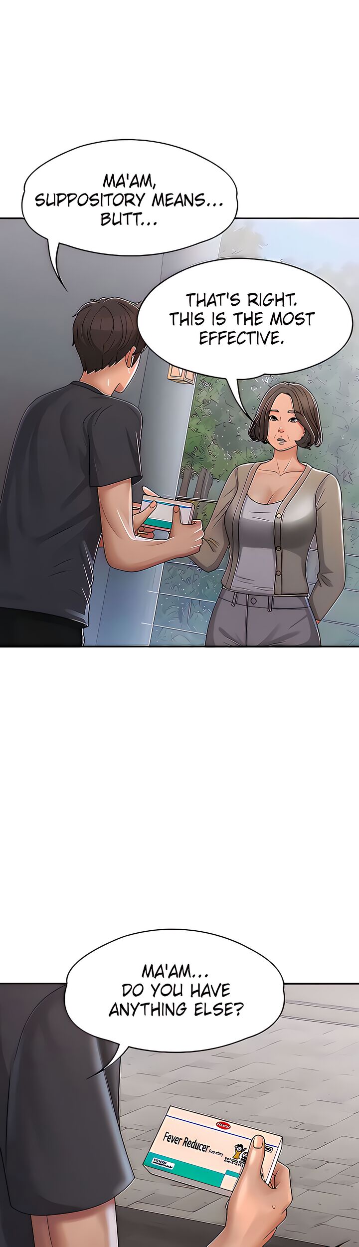 My Aunt in Puberty Manhwa - Chapter 28 Page 2