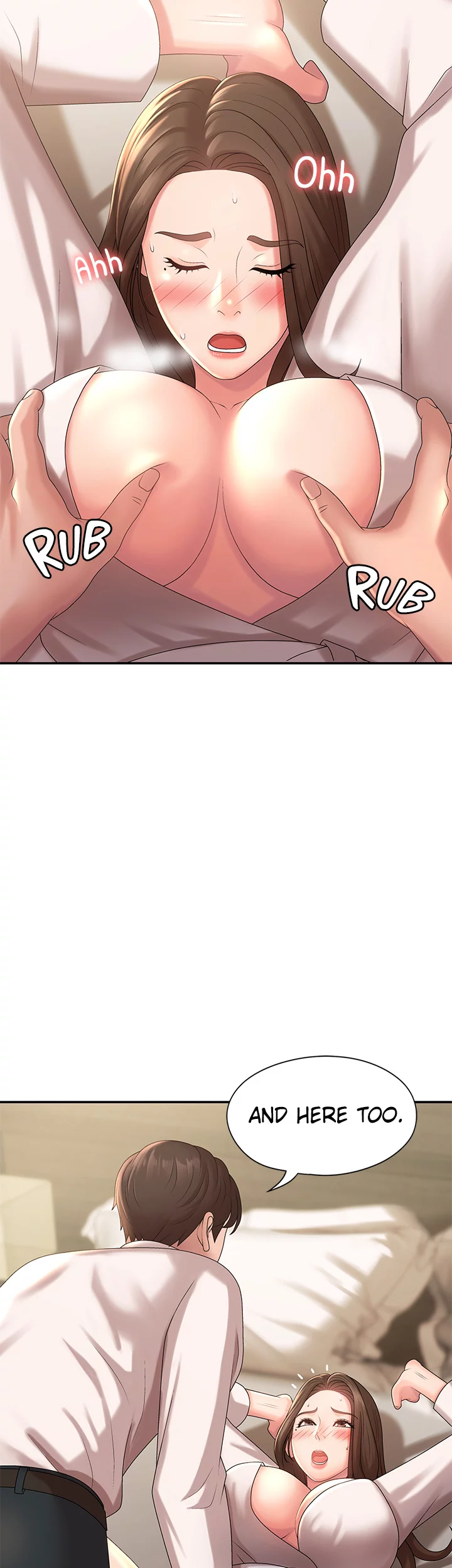 My Aunt in Puberty Manhwa - Chapter 21 Page 47