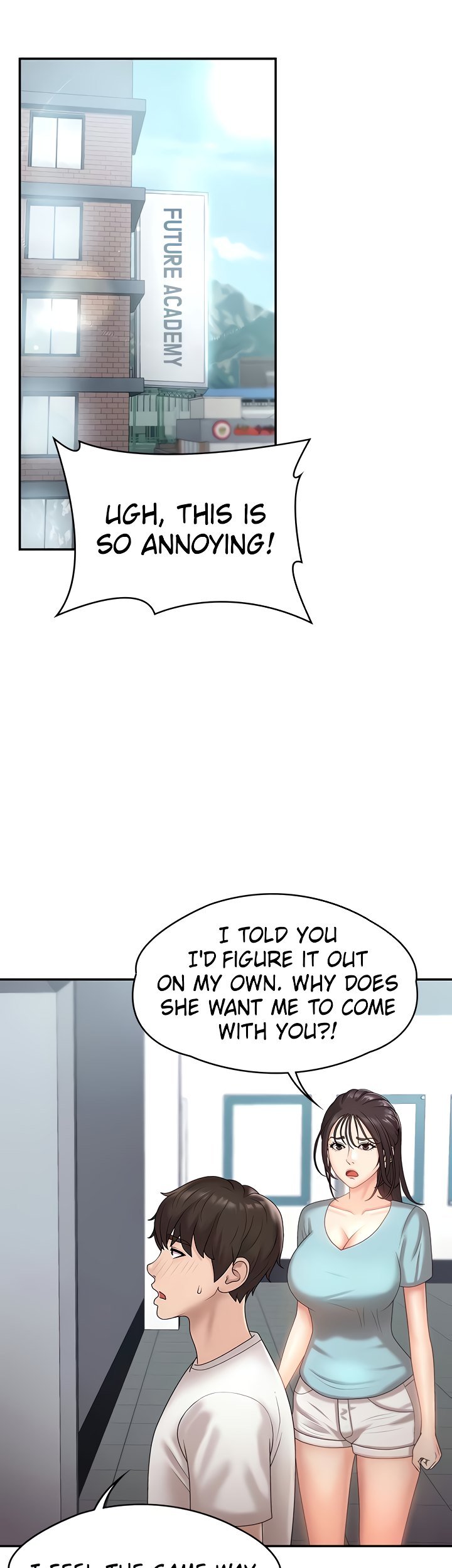 My Aunt in Puberty Manhwa - Chapter 9 Page 31