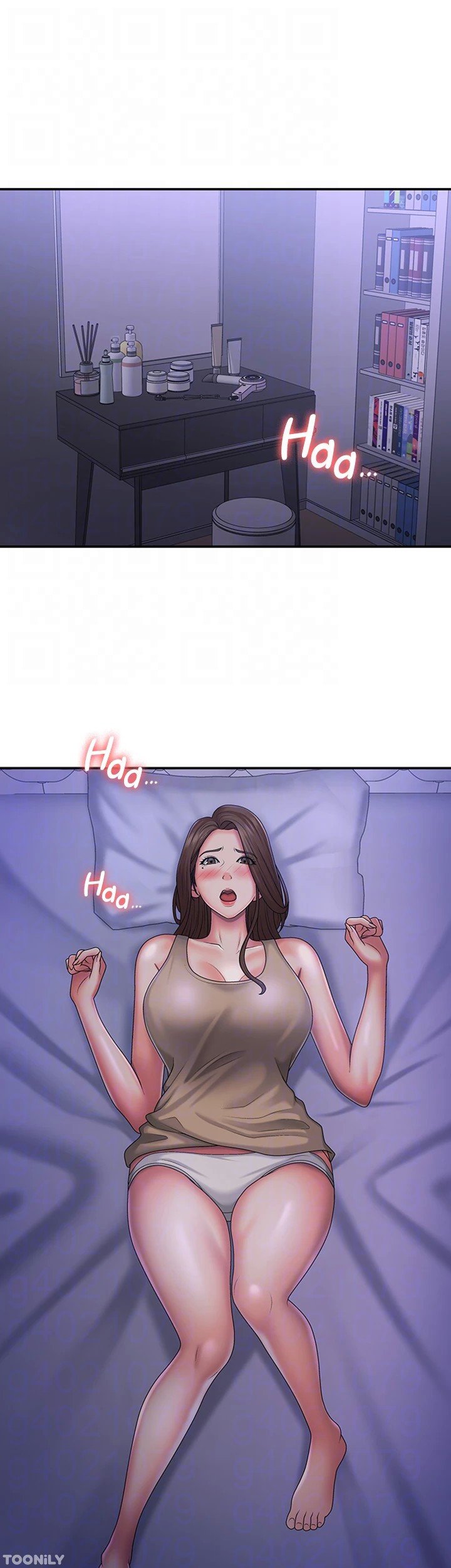 My Aunt in Puberty Manhwa - Chapter 48 Page 35