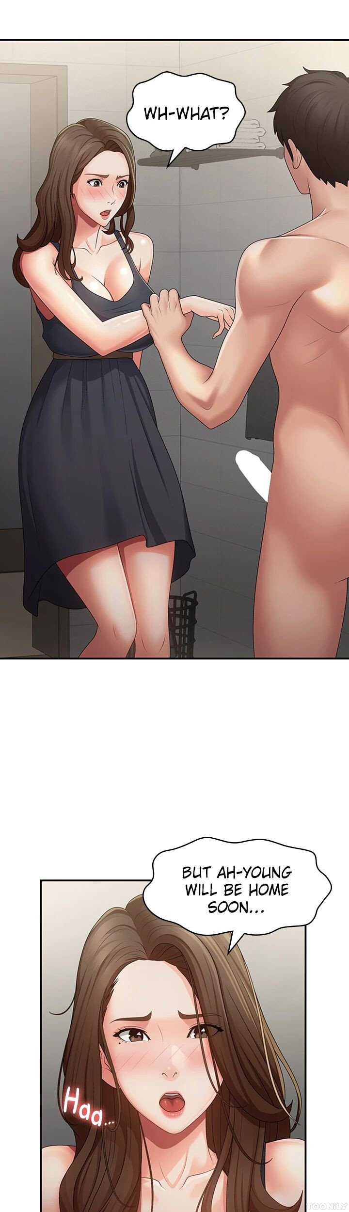 My Aunt in Puberty Manhwa - Chapter 63 Page 32