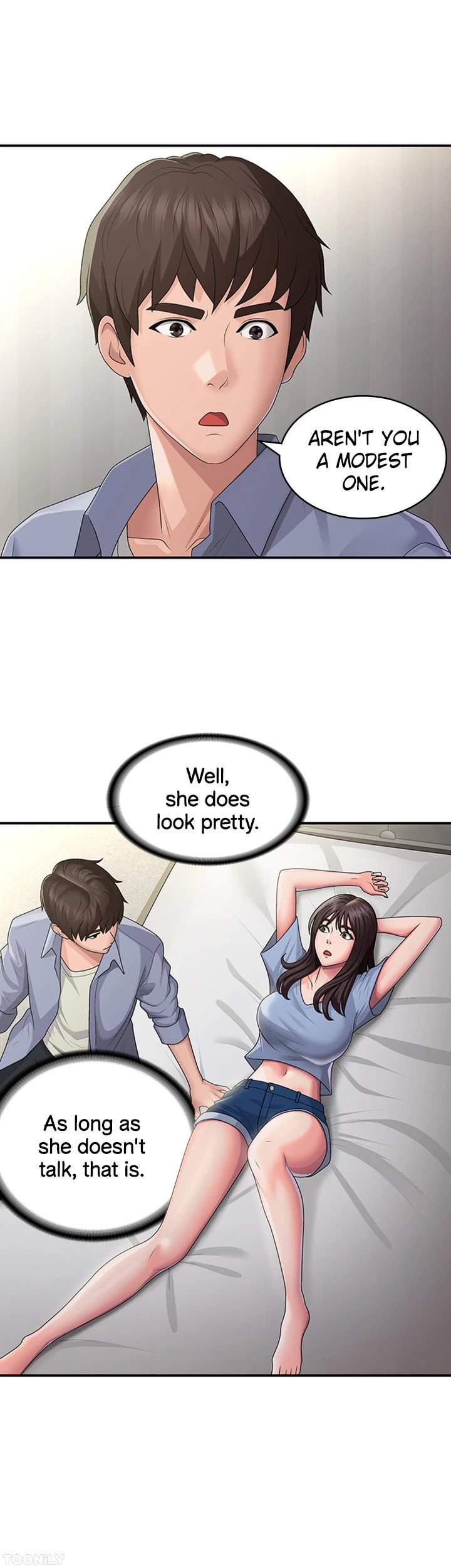 My Aunt in Puberty Manhwa - Chapter 46 Page 9