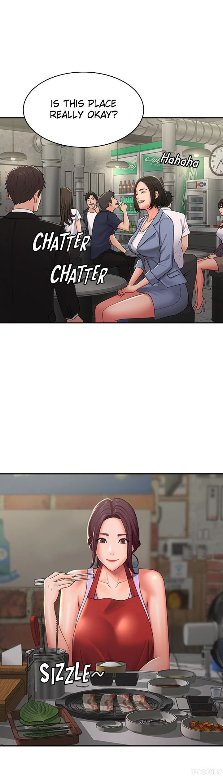 My Aunt in Puberty Manhwa - Chapter 57 Page 14