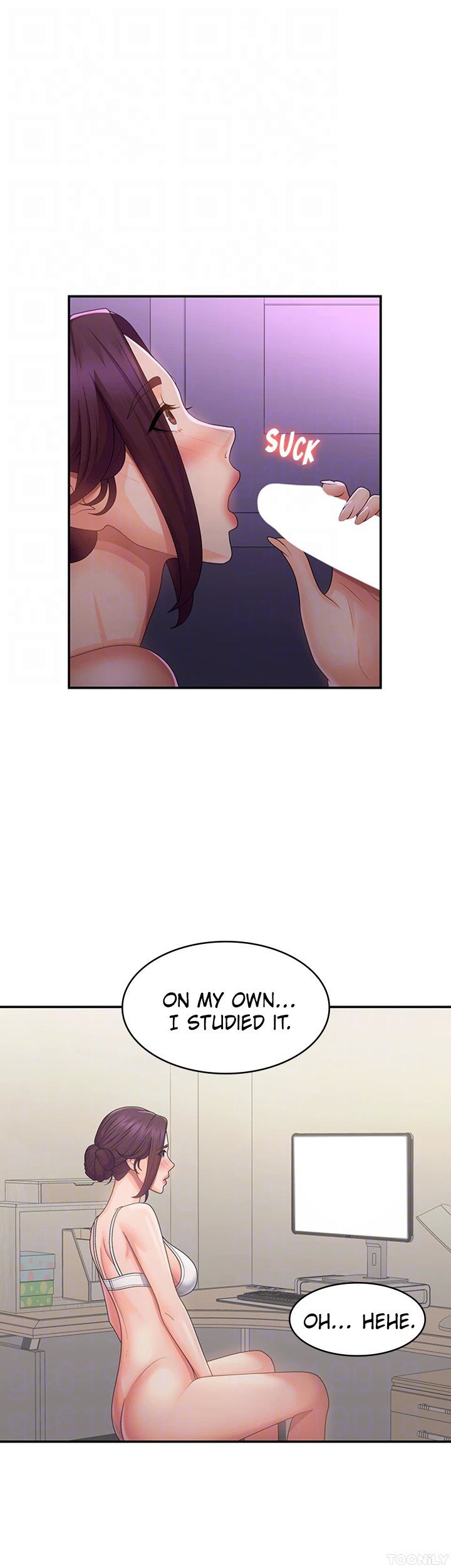 My Aunt in Puberty Manhwa - Chapter 60 Page 35