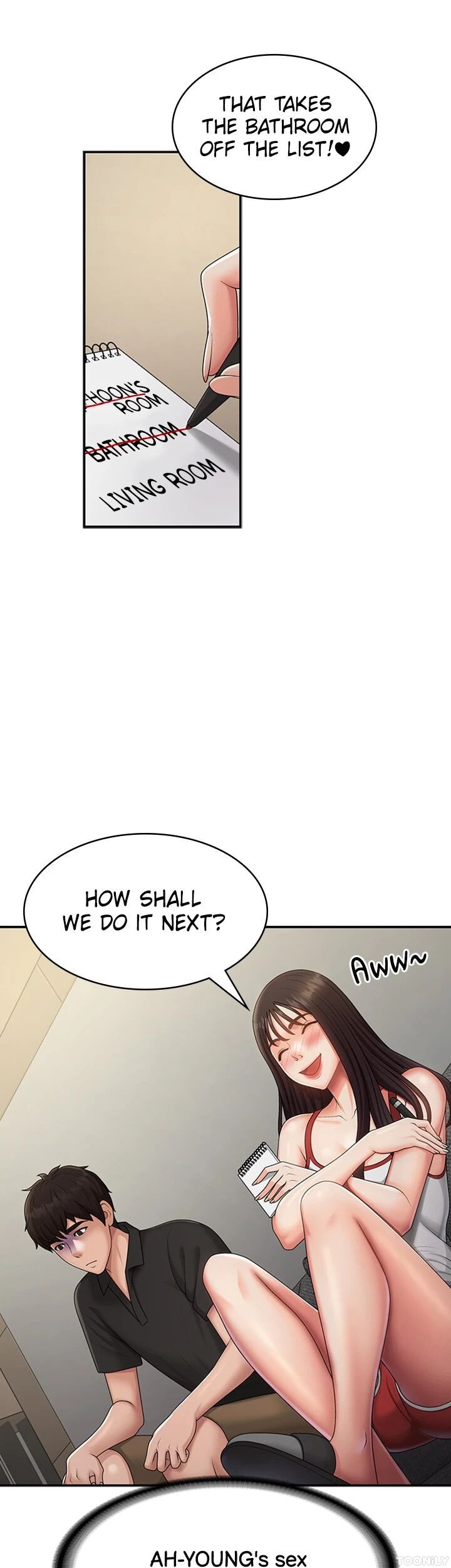 My Aunt in Puberty Manhwa - Chapter 71 Page 14