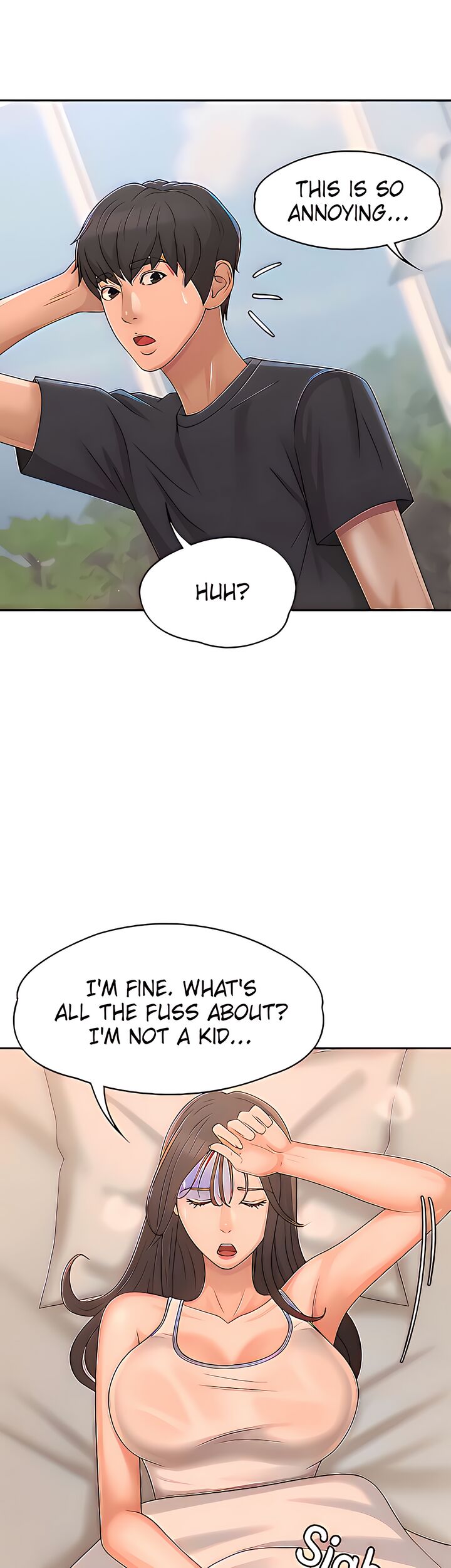 My Aunt in Puberty Manhwa - Chapter 27 Page 26