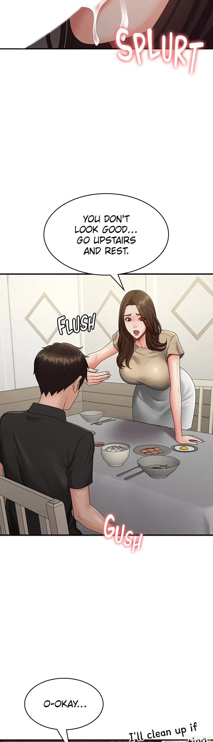 My Aunt in Puberty Manhwa - Chapter 68 Page 32