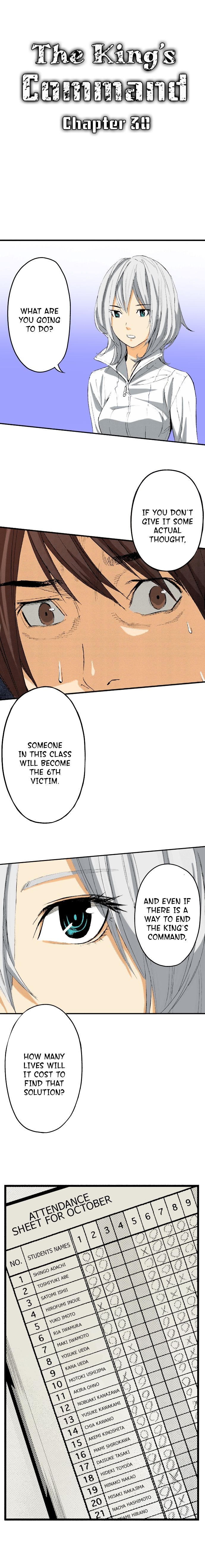 The King's Command Manhwa - Chapter 30 Page 0