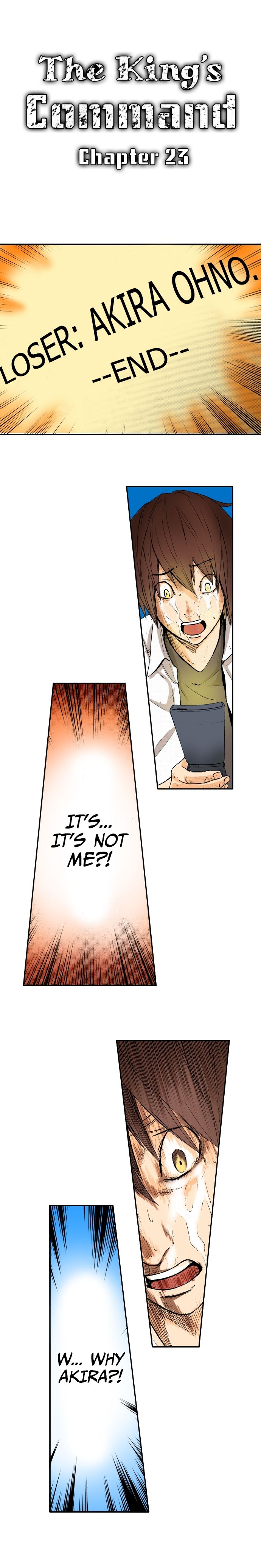 The King's Command Manhwa - Chapter 23 Page 0