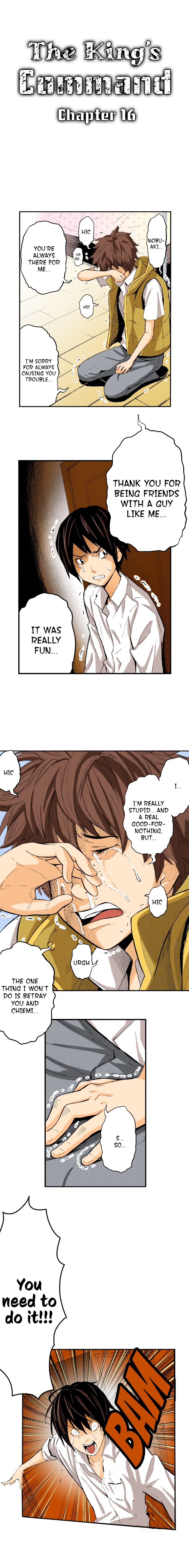 The King's Command Manhwa - Chapter 16 Page 0