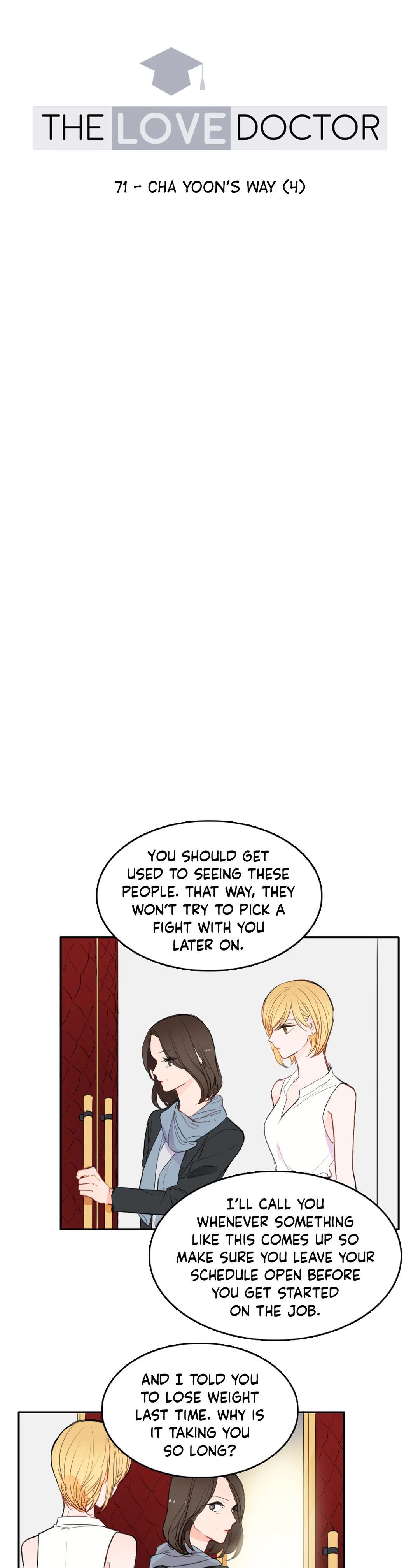 The Love Doctor Manhwa - Chapter 71 Page 3