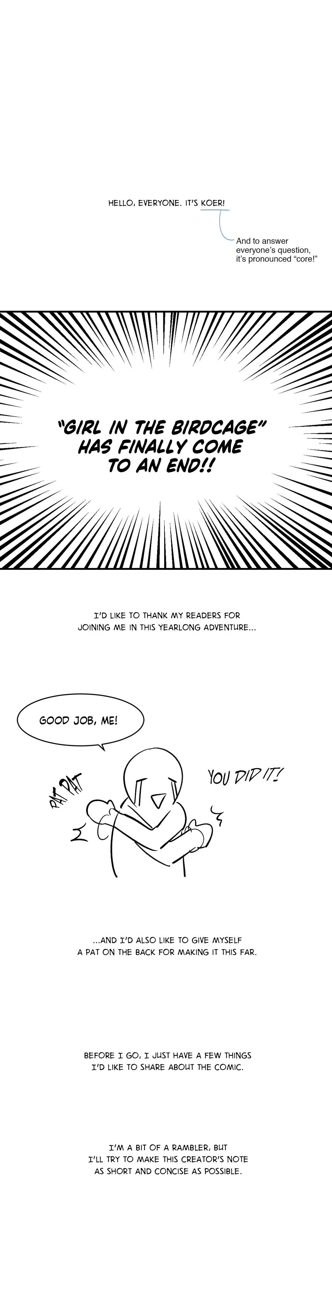 Girl in the Birdcage Manhwa - Chapter 49.5 Page 0