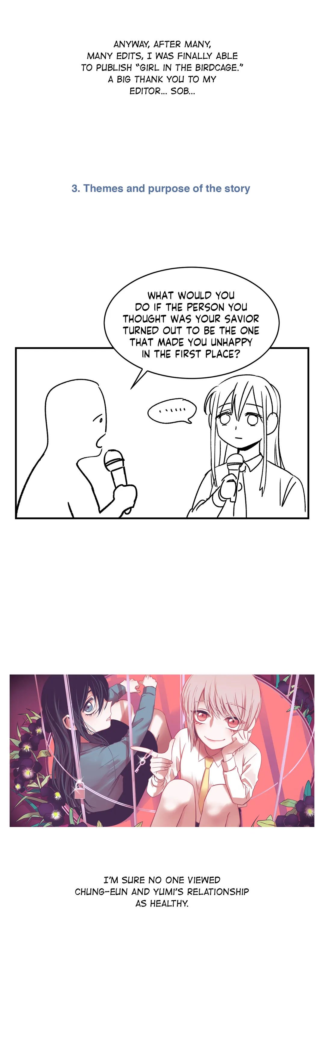 Girl in the Birdcage Manhwa - Chapter 49.5 Page 6