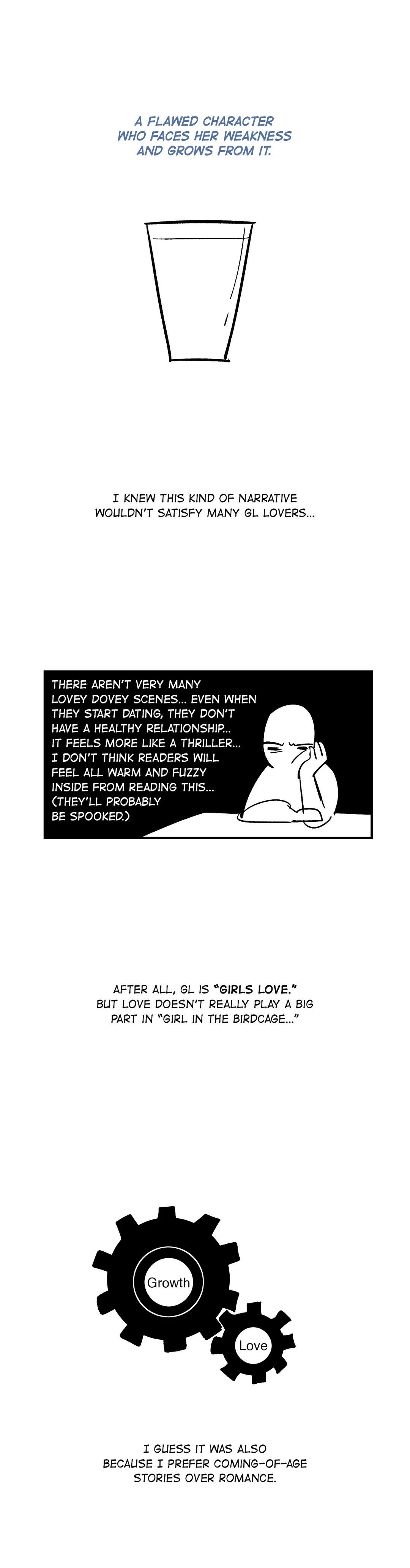 Girl in the Birdcage Manhwa - Chapter 49.5 Page 8