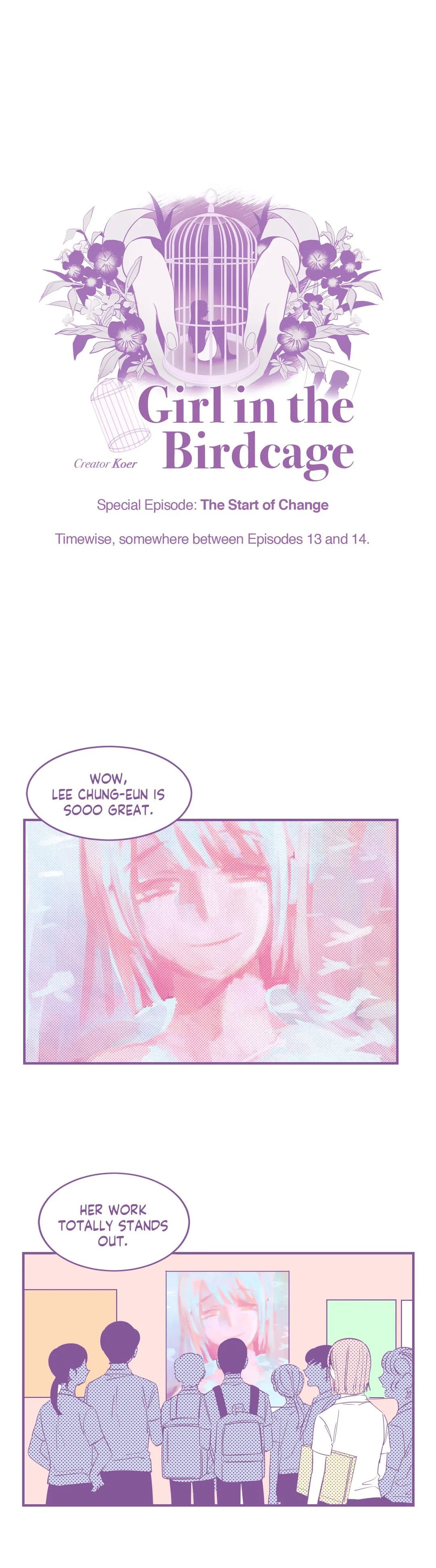 Girl in the Birdcage Manhwa - Chapter 22.5 Page 0