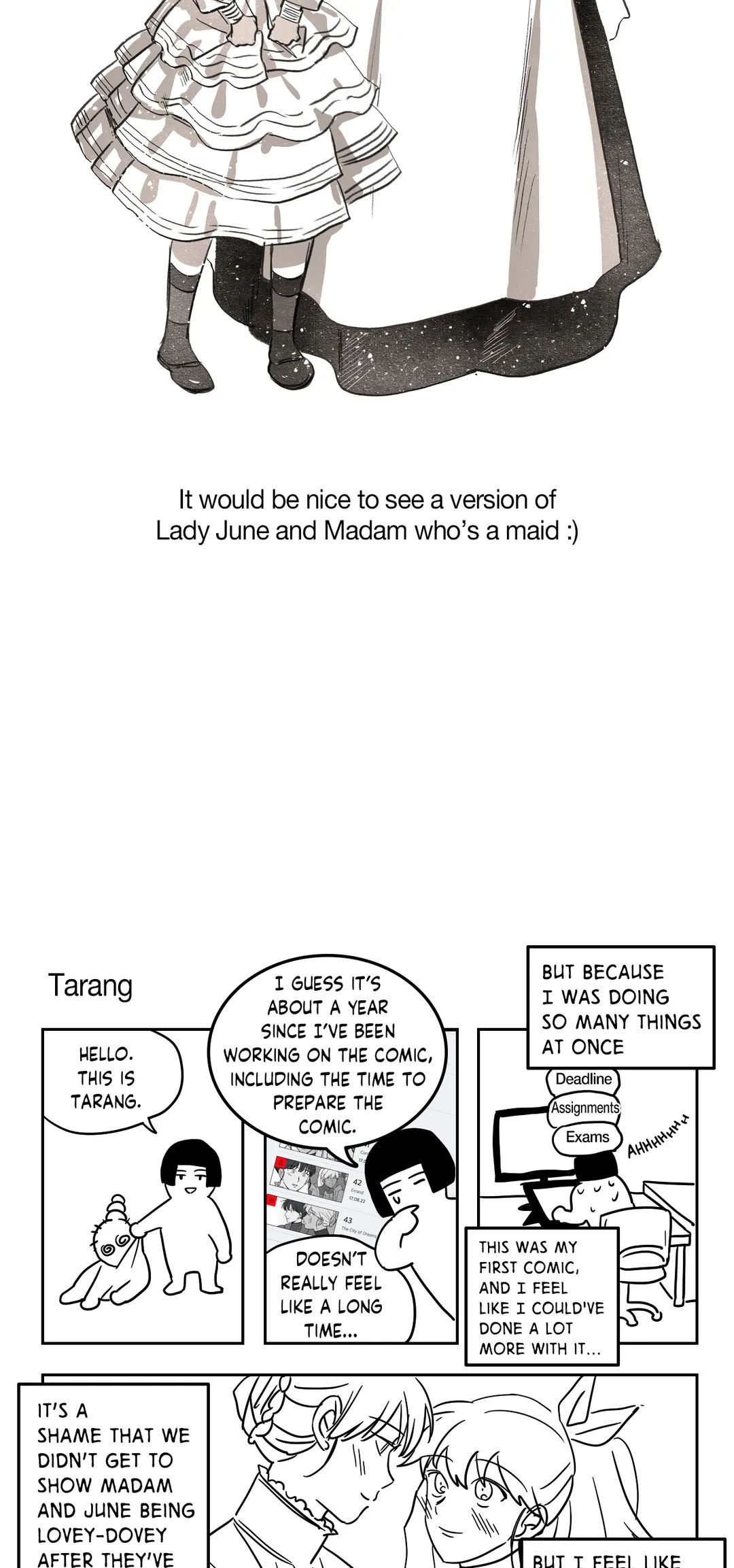 Maison de Maid Manhwa - Epilogue Page 1