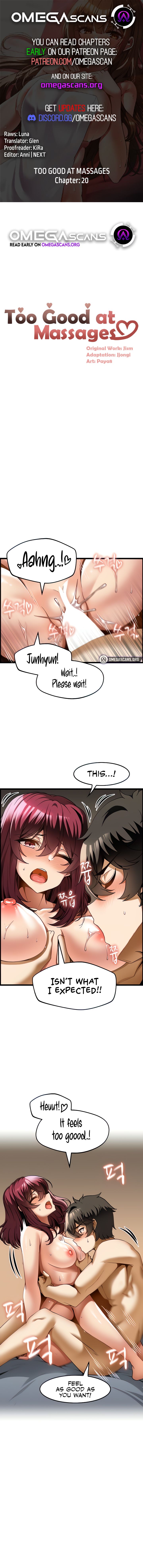 Too Good At Massages Manhwa - Chapter 20 Page 0