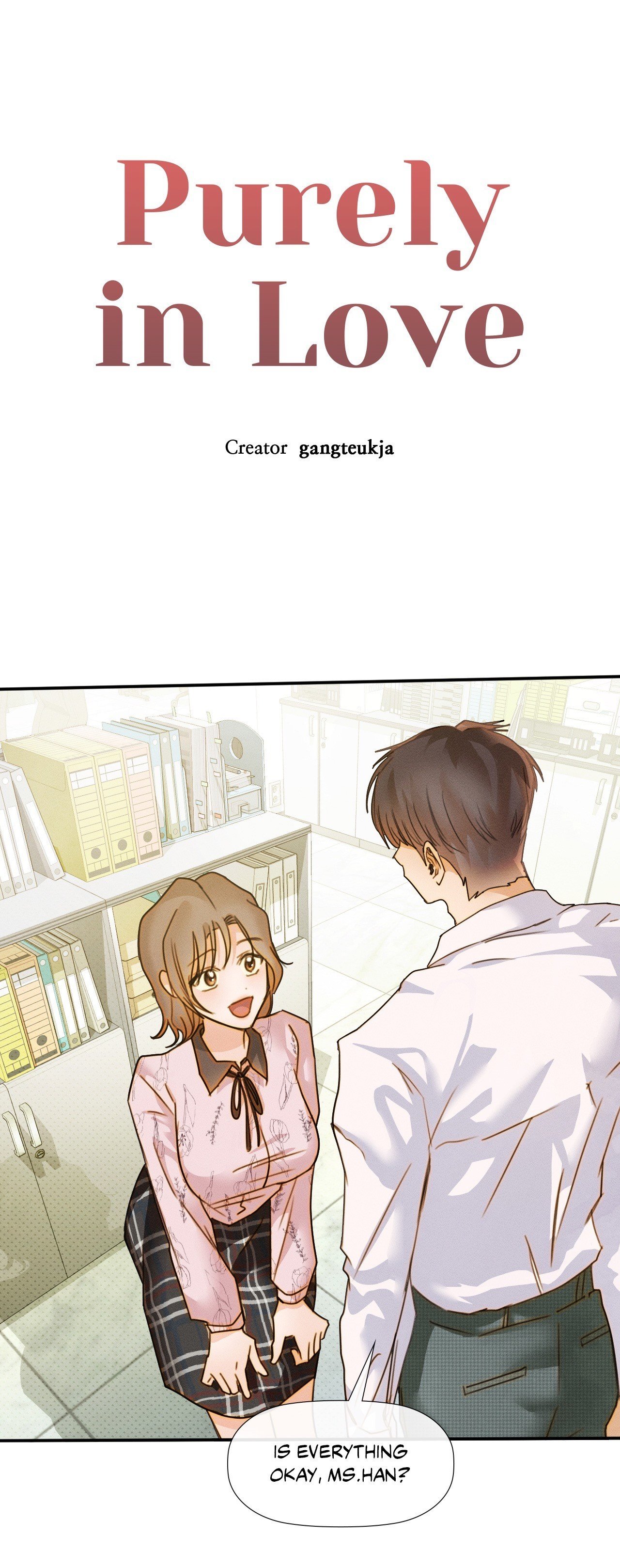 Purely in Love Manhwa - Chapter 20 Page 0