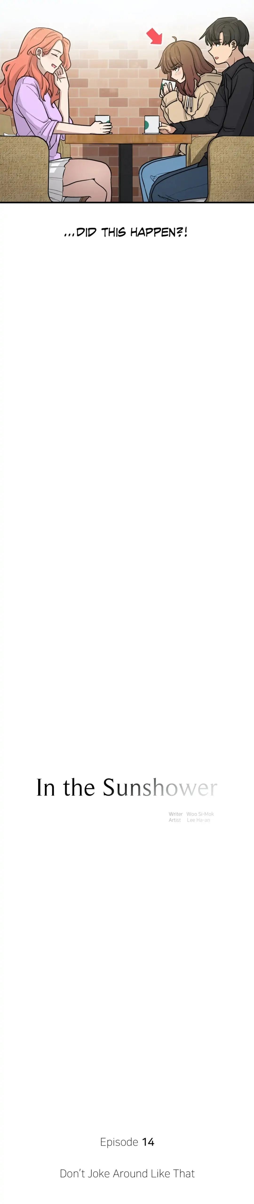 In the Sunshower Manhwa - Chapter 14 Page 1