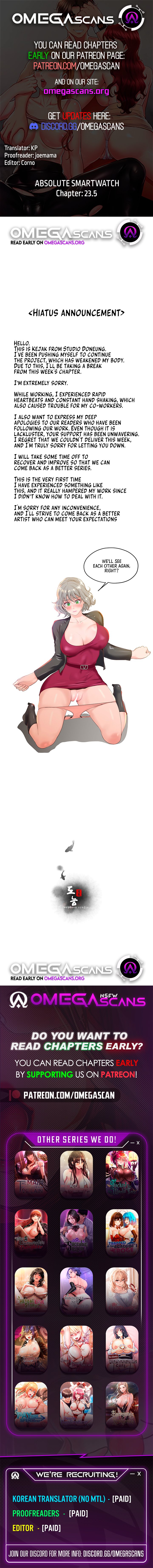 Absolute Smartwatch Manhwa - Chapter 23.5 Page 0