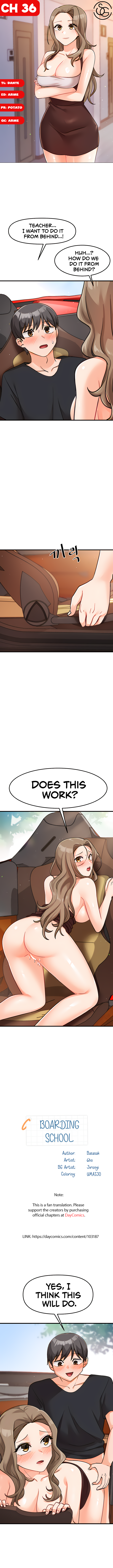 Boarding School Manhwa - Chapter 36 Page 0