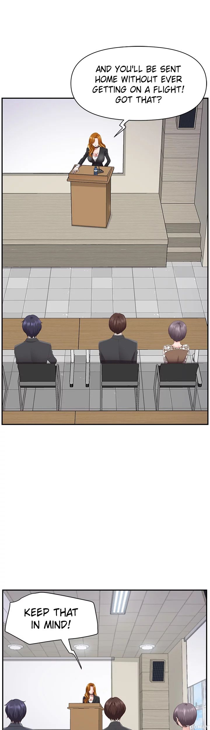 On an Airplane Manhwa - Chapter 2 Page 49