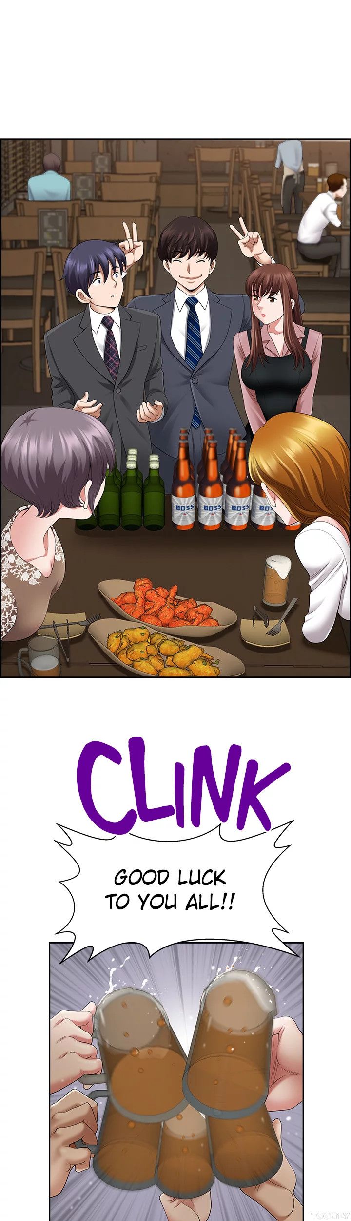 On an Airplane Manhwa - Chapter 5 Page 35