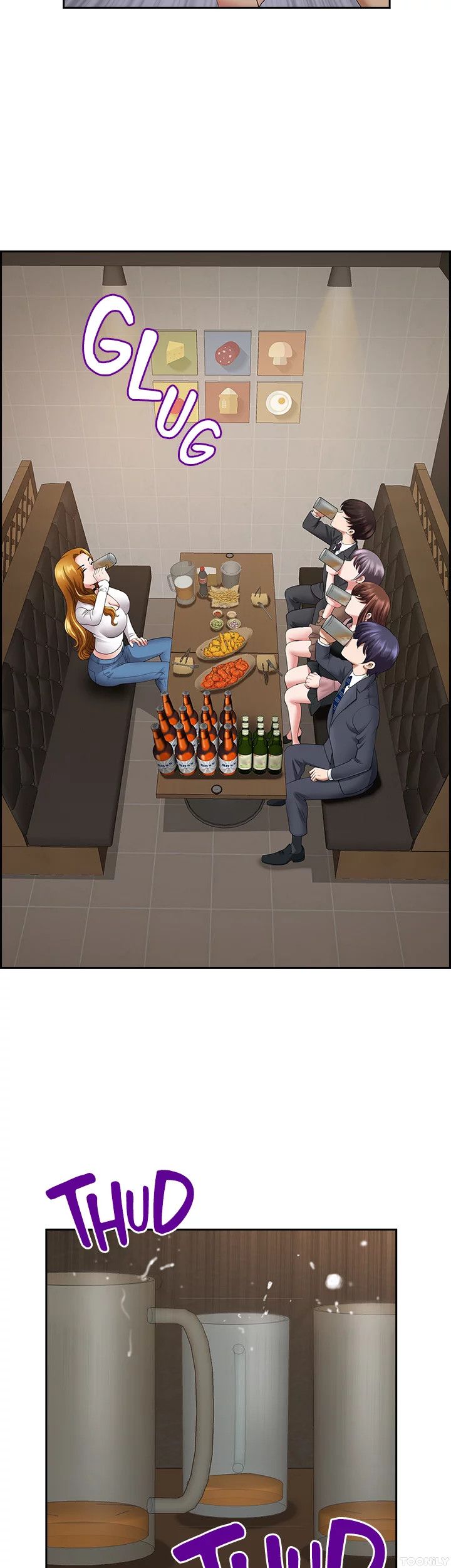 On an Airplane Manhwa - Chapter 5 Page 36