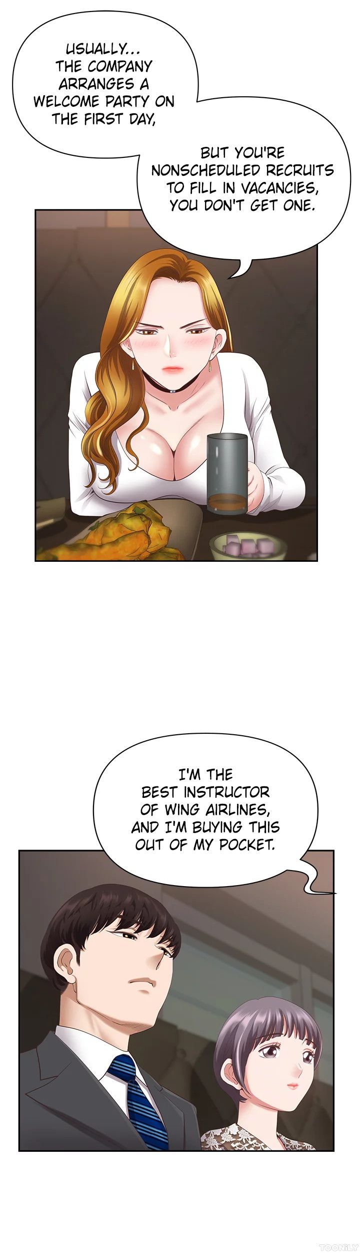 On an Airplane Manhwa - Chapter 5 Page 38