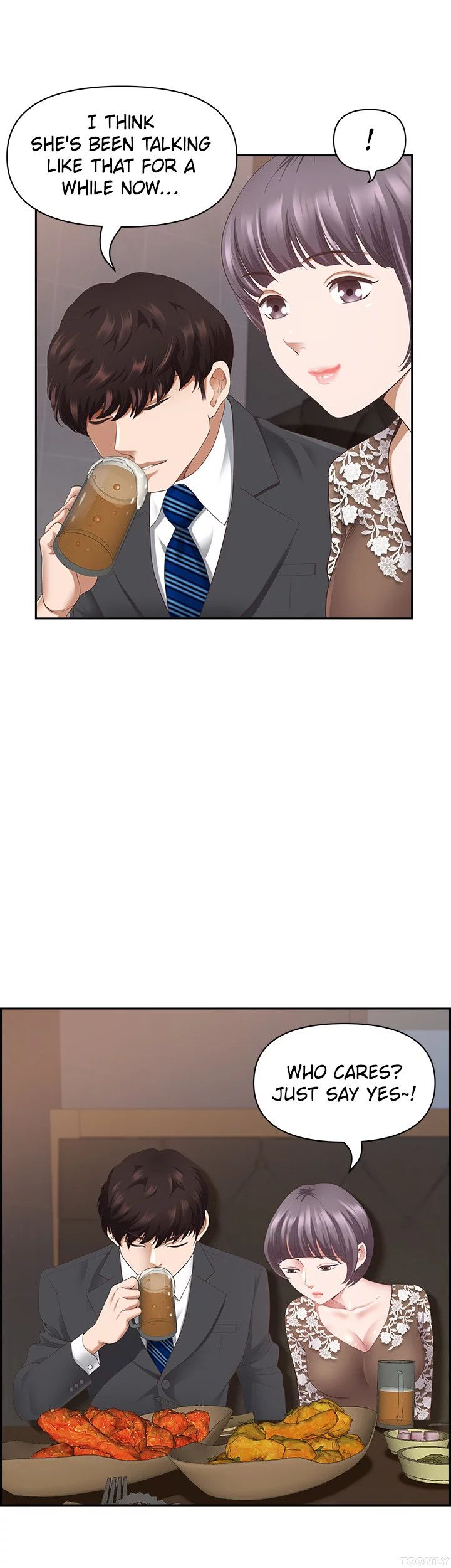 On an Airplane Manhwa - Chapter 5 Page 41