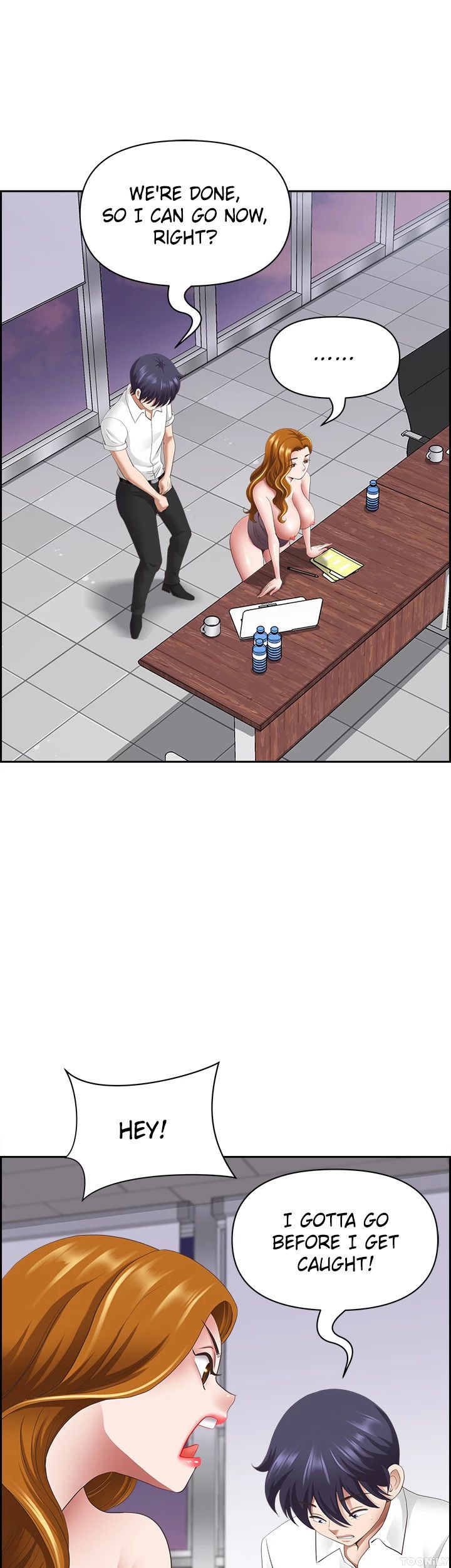 On an Airplane Manhwa - Chapter 39 Page 39