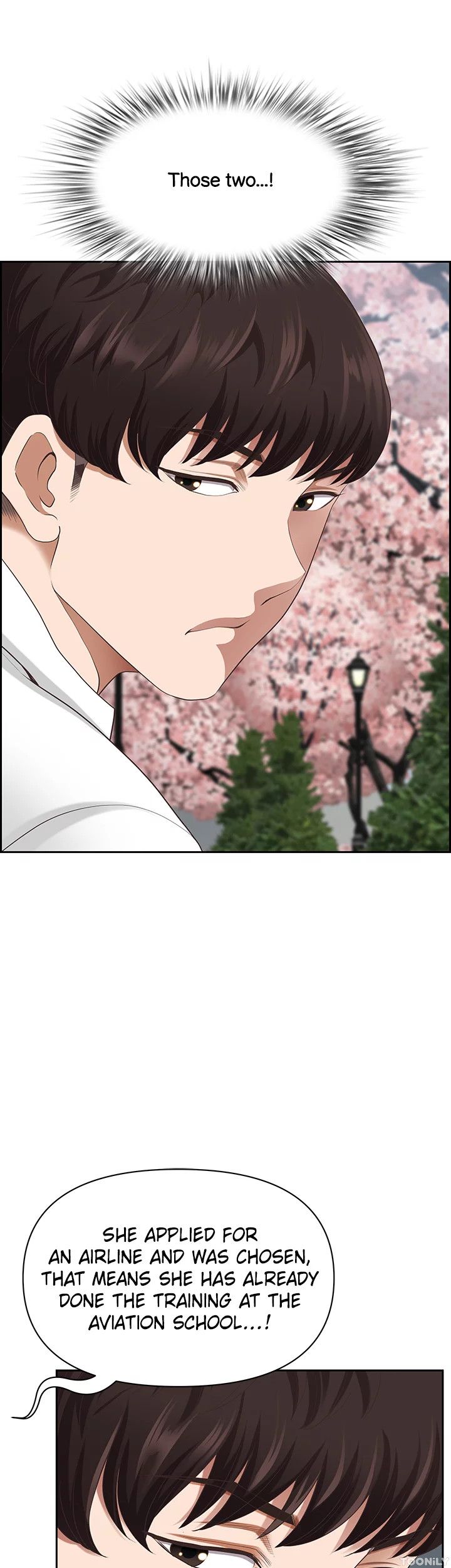 On an Airplane Manhwa - Chapter 15 Page 46