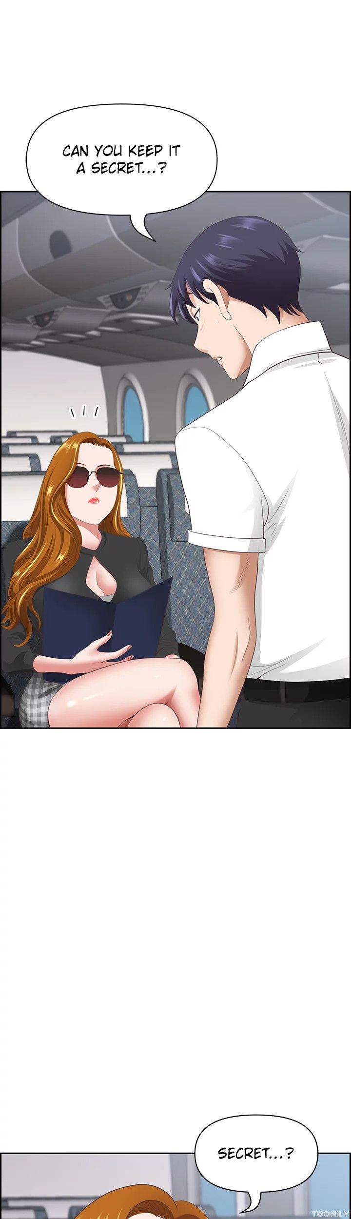 On an Airplane Manhwa - Chapter 13 Page 43