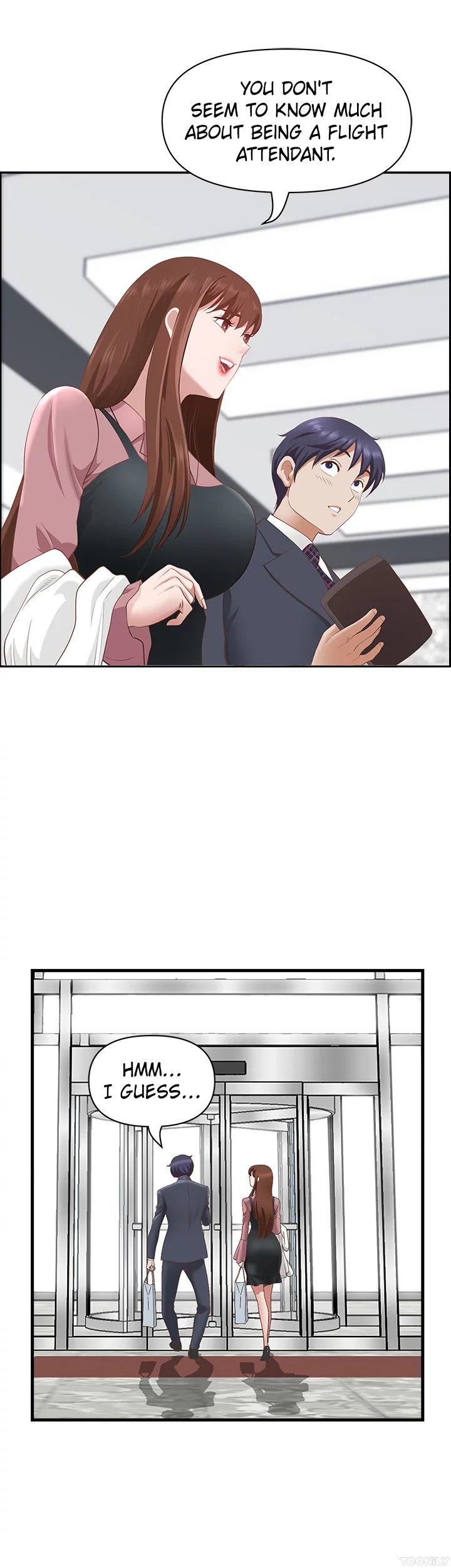 On an Airplane Manhwa - Chapter 4 Page 20