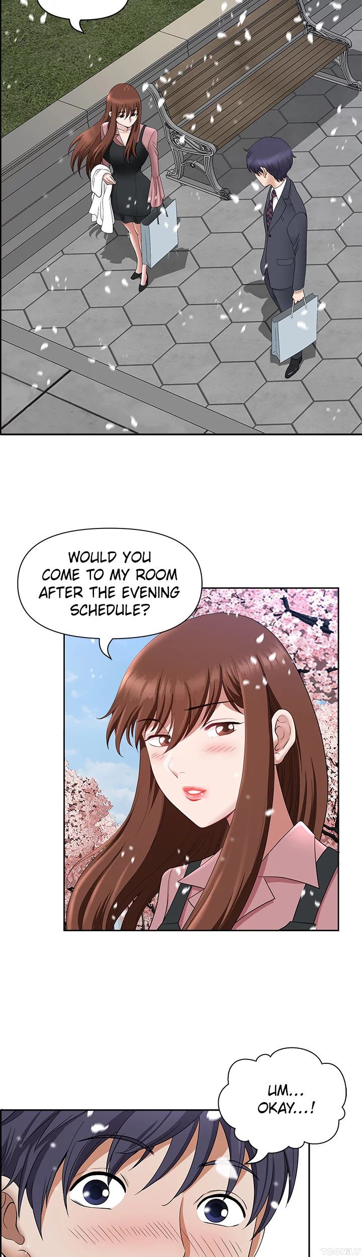 On an Airplane Manhwa - Chapter 4 Page 26