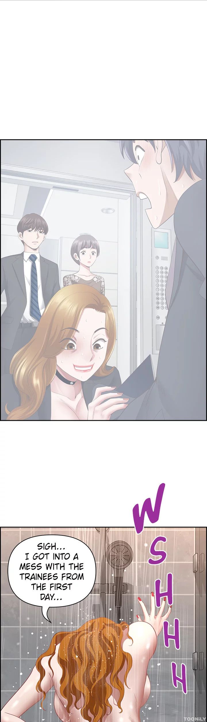 On an Airplane Manhwa - Chapter 4 Page 32